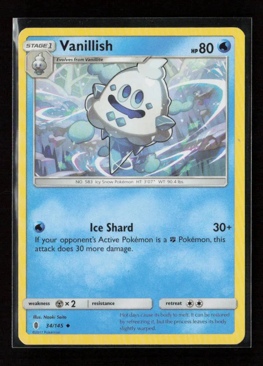 Vanillish Uncommon Sm - Guardians Rising 34/145 Nm 1