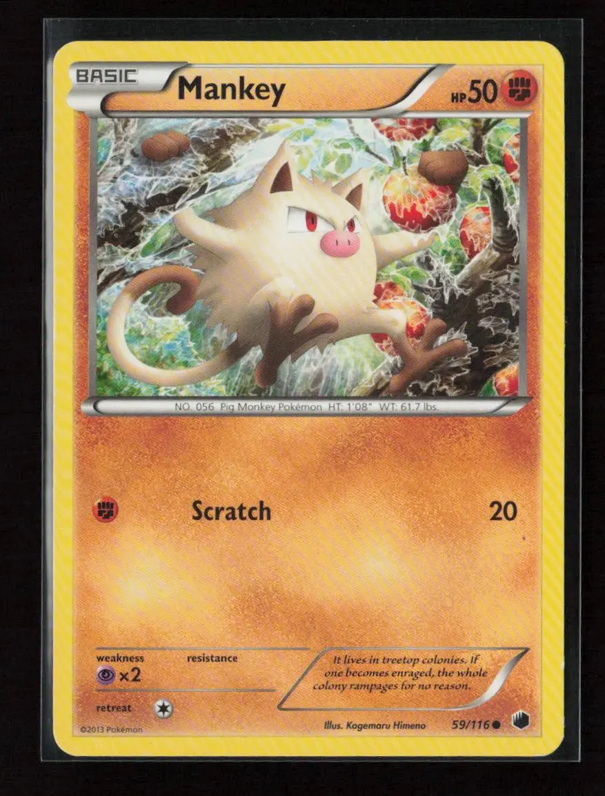Mankey Common Plasma Freeze 59/116 Lp 1