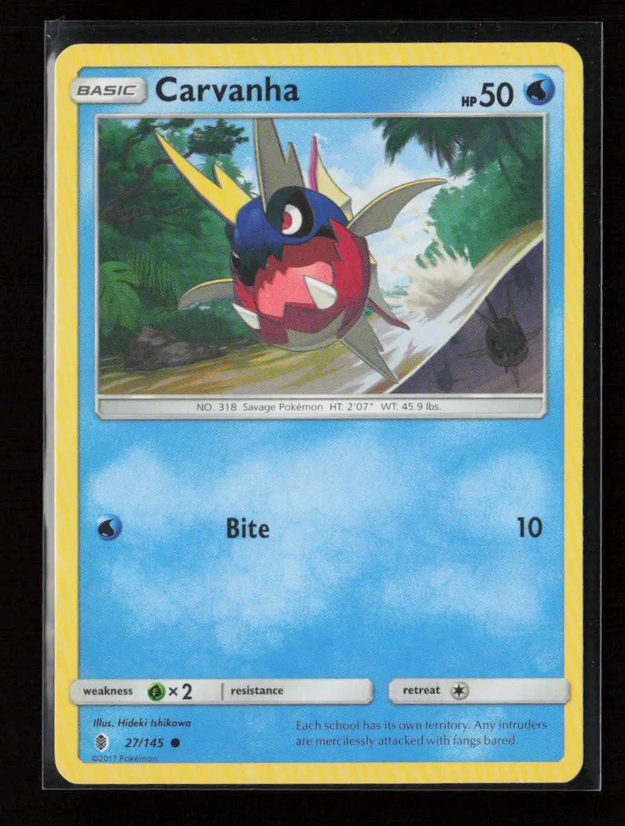 Carvanha Common Sm - Guardians Rising 27/145 Lp 1