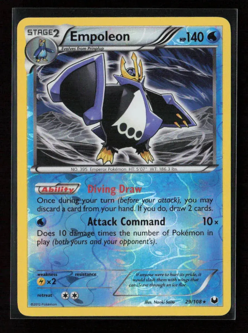 Empoleon Holo Rare Dark Explorers 29/108 Nm 1