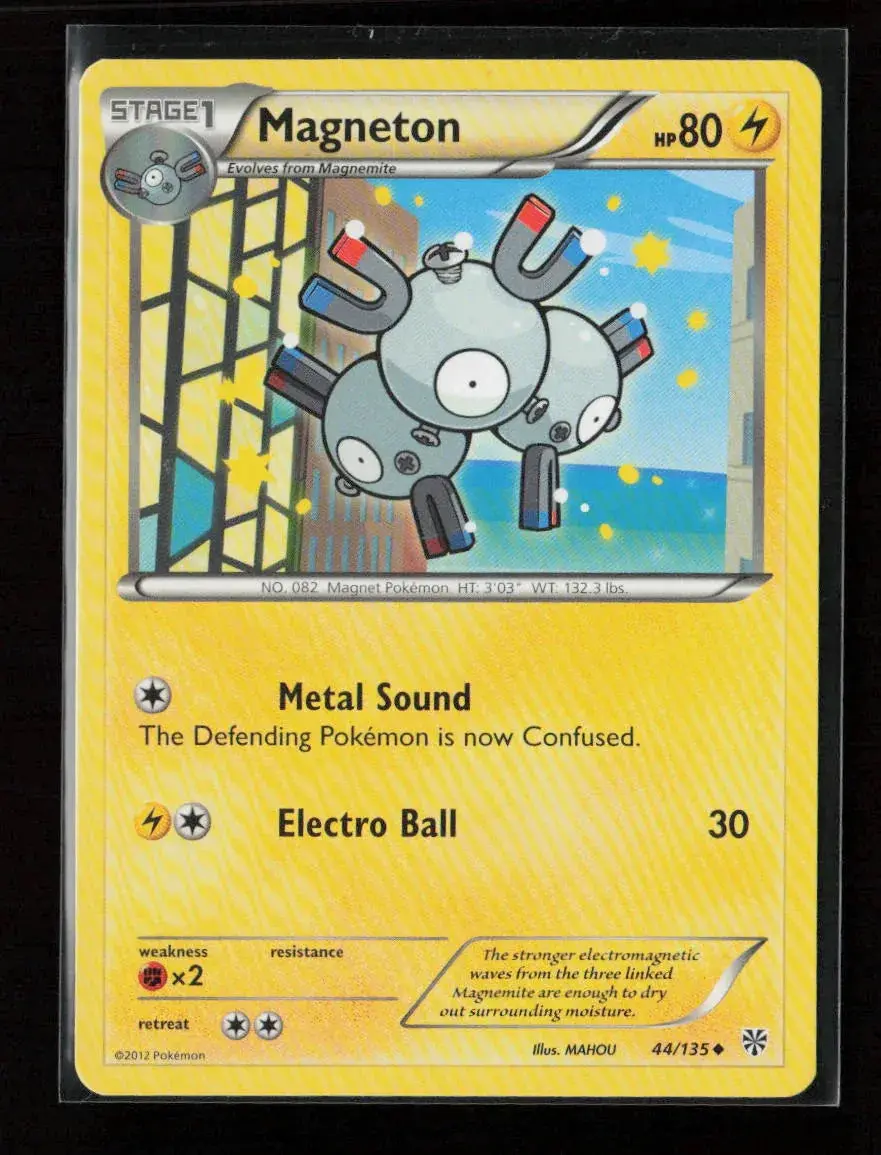 Magneton (44) Uncommon Plasma Storm 44/135 Lp 1
