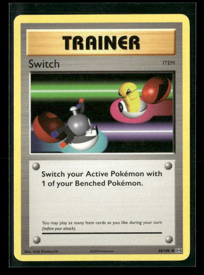 Switch Uncommon Xy - Evolutions 88/108 Lp 1