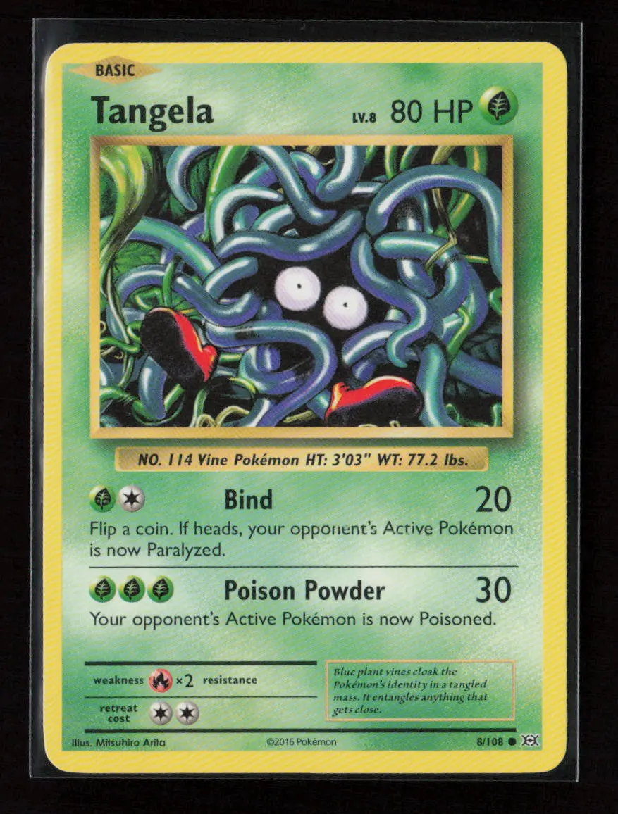 Tangela Common Xy - Evolutions 8/108 Lp 1