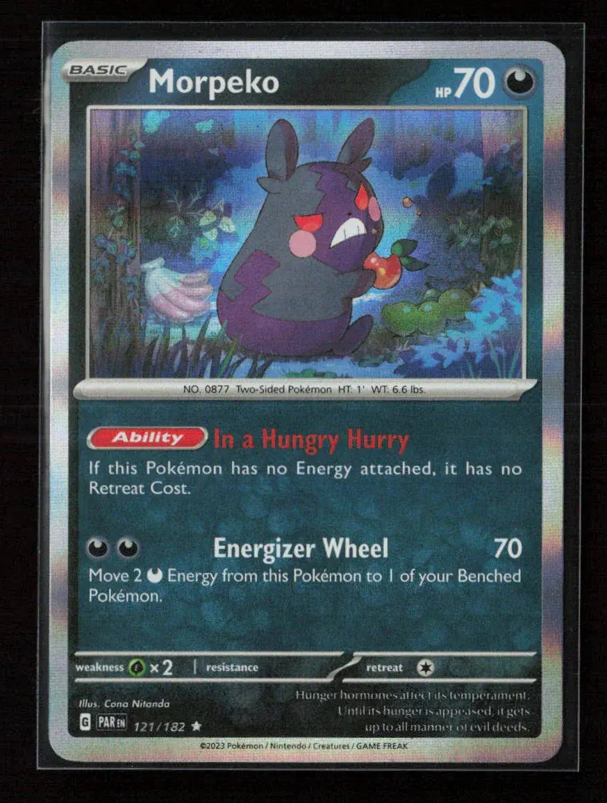 Morpeko - Rare Sv04: Paradox Rift 121/182 Nm 1