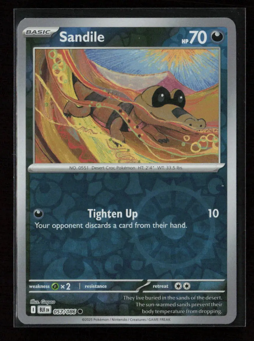 Sandile Common Sv: Black Bolt 057/086 Nm 1
