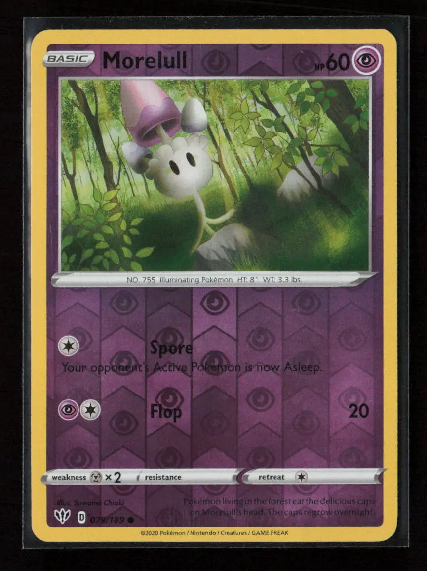 Morelull Common Swsh03: Darkness Ablaze 079/189 Lp 1