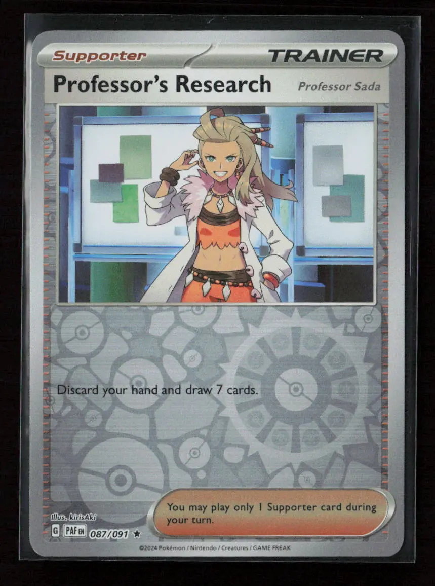 Professor's Research - Rare Sv: Paldean Fates 087/091 Nm 1