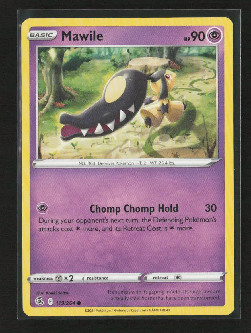 Mawile Common Swsh08: Fusion Strike 119/264 Nm 1