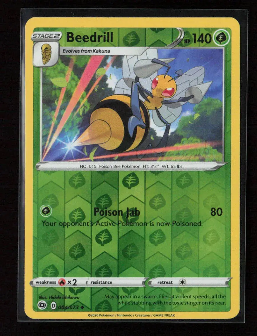 Beedrill Uncommon Champion's Path 04/73 Nm 1