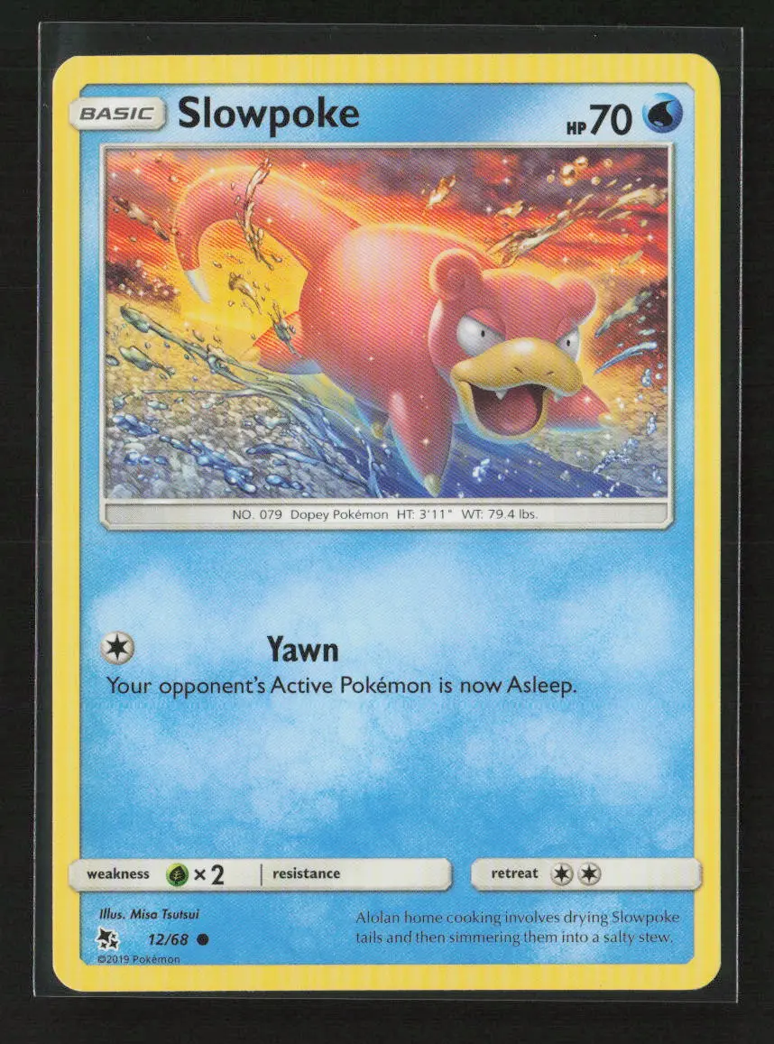 Slowpoke Common Hidden Fates 12/68 Lp 1