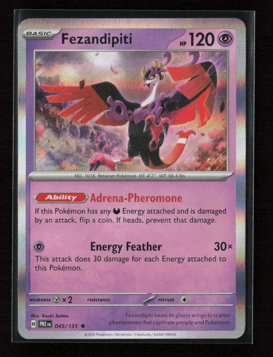 Fezandipiti Rare Sv: Prismatic Evolutions 045/131 Nm 1