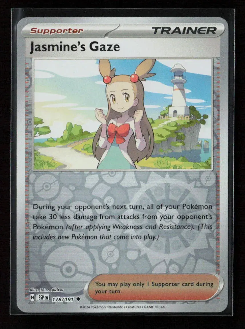 Jasmine's Gaze - Uncommon Sv08: Surging Sparks 178/191 Nm 1