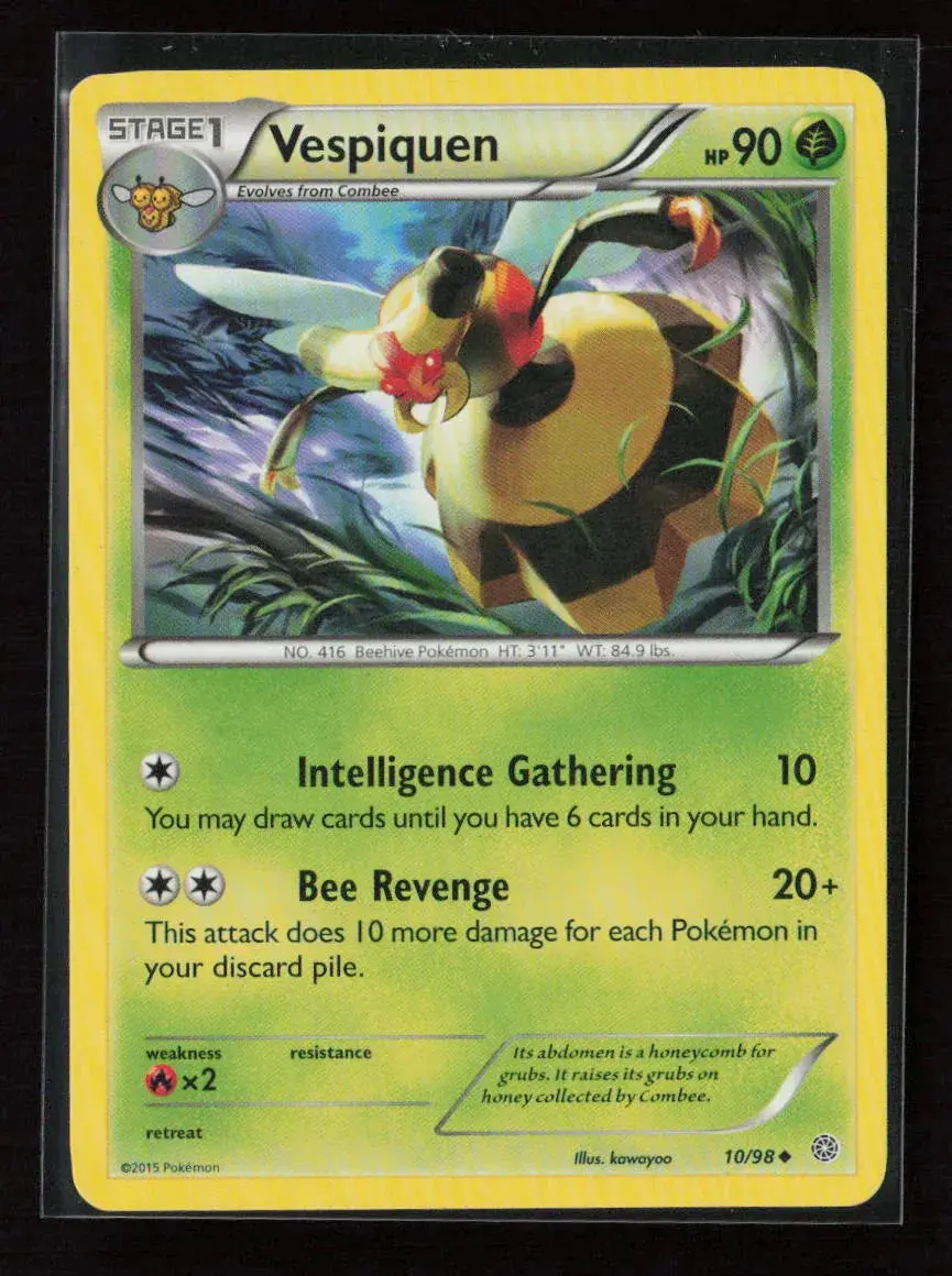 Vespiquen (10) Uncommon Xy - Ancient Origins 10/98 Lp 1