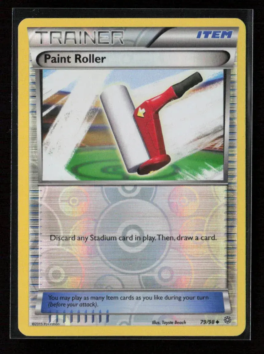 Paint Roller Uncommon Xy - Ancient Origins 79/98 Lp 1