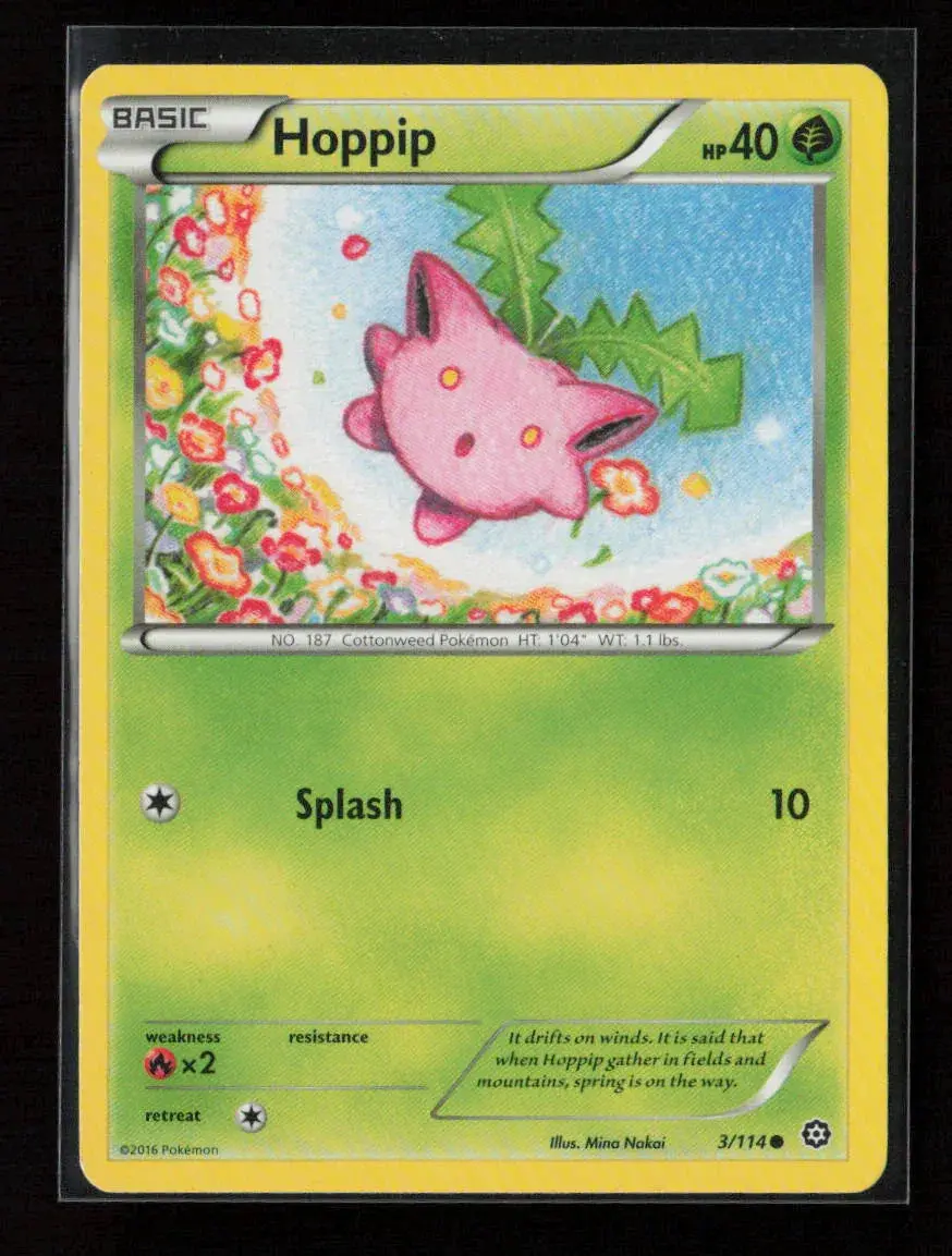 Hoppip Common Xy - Steam Siege 3/114 Mp 1