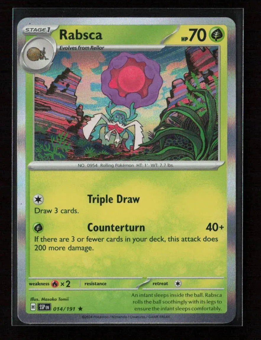 Rabsca Rare Sv08: Surging Sparks 014/191 Nm 1