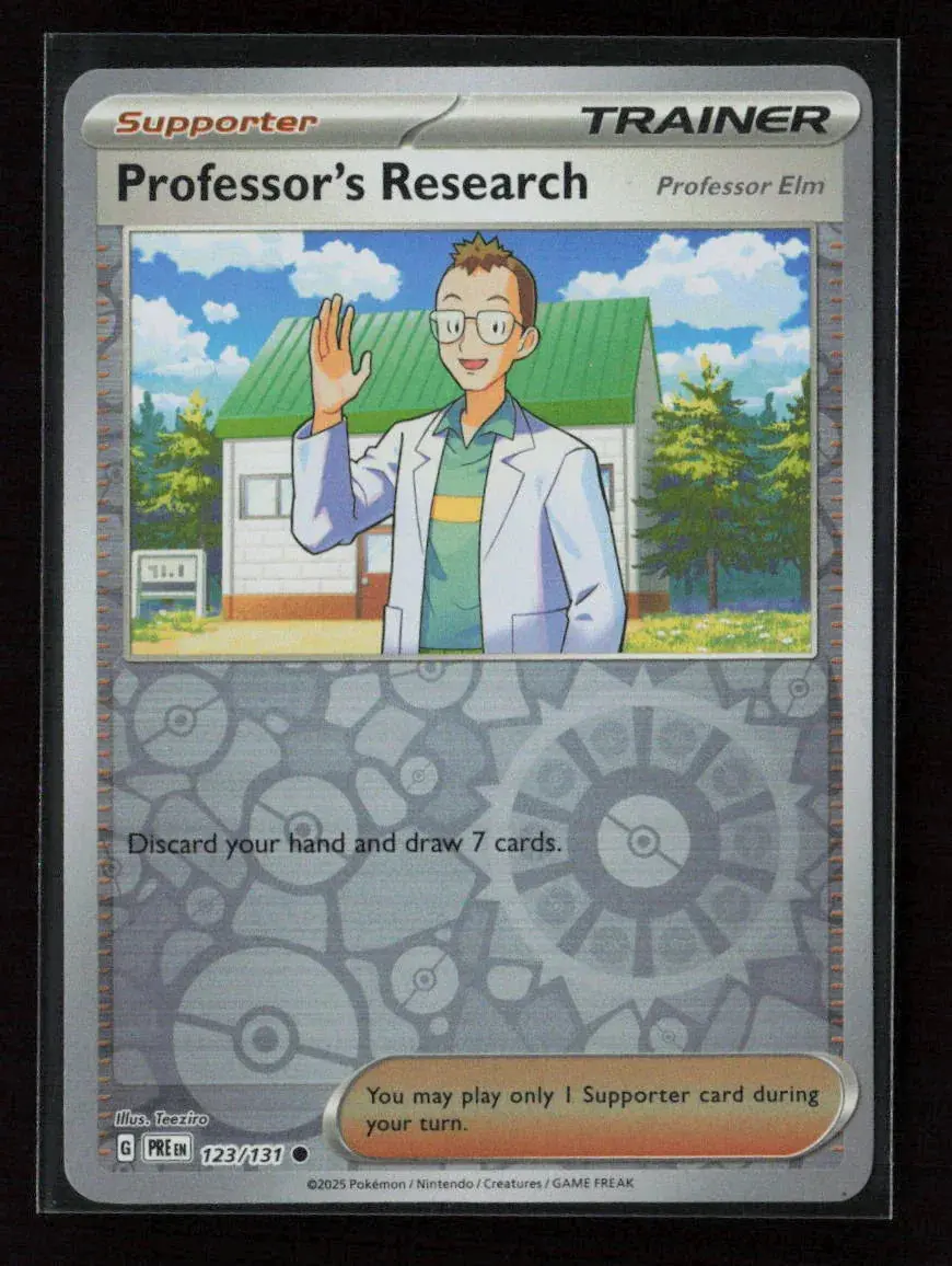 Professor's Research [Professor Elm] Common Sv: Prismatic Evolutions 123/131 Nm 1