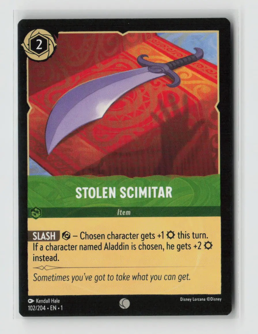 Stolen Scimitar Common The First Chapter 102/204 Nm 1
