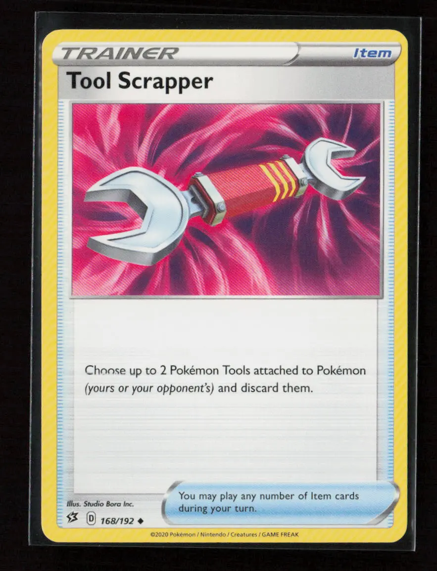 Tool Scrapper Uncommon Swsh02: Rebel Clash 168/192 Lp 1