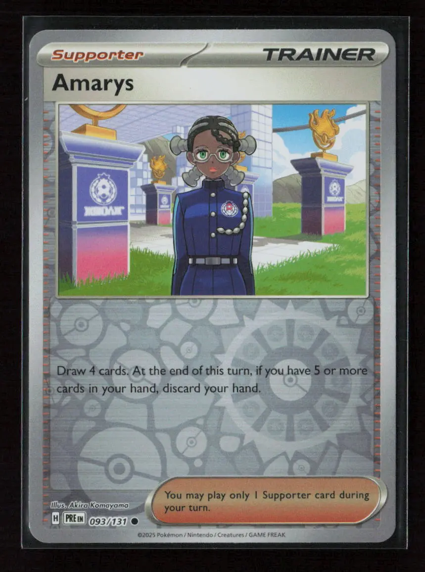 Amarys - Common Sv: Prismatic Evolutions 093/131 Nm 1