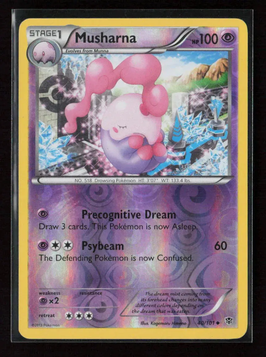 Musharna Uncommon Plasma Blast 40/101 Lp 1