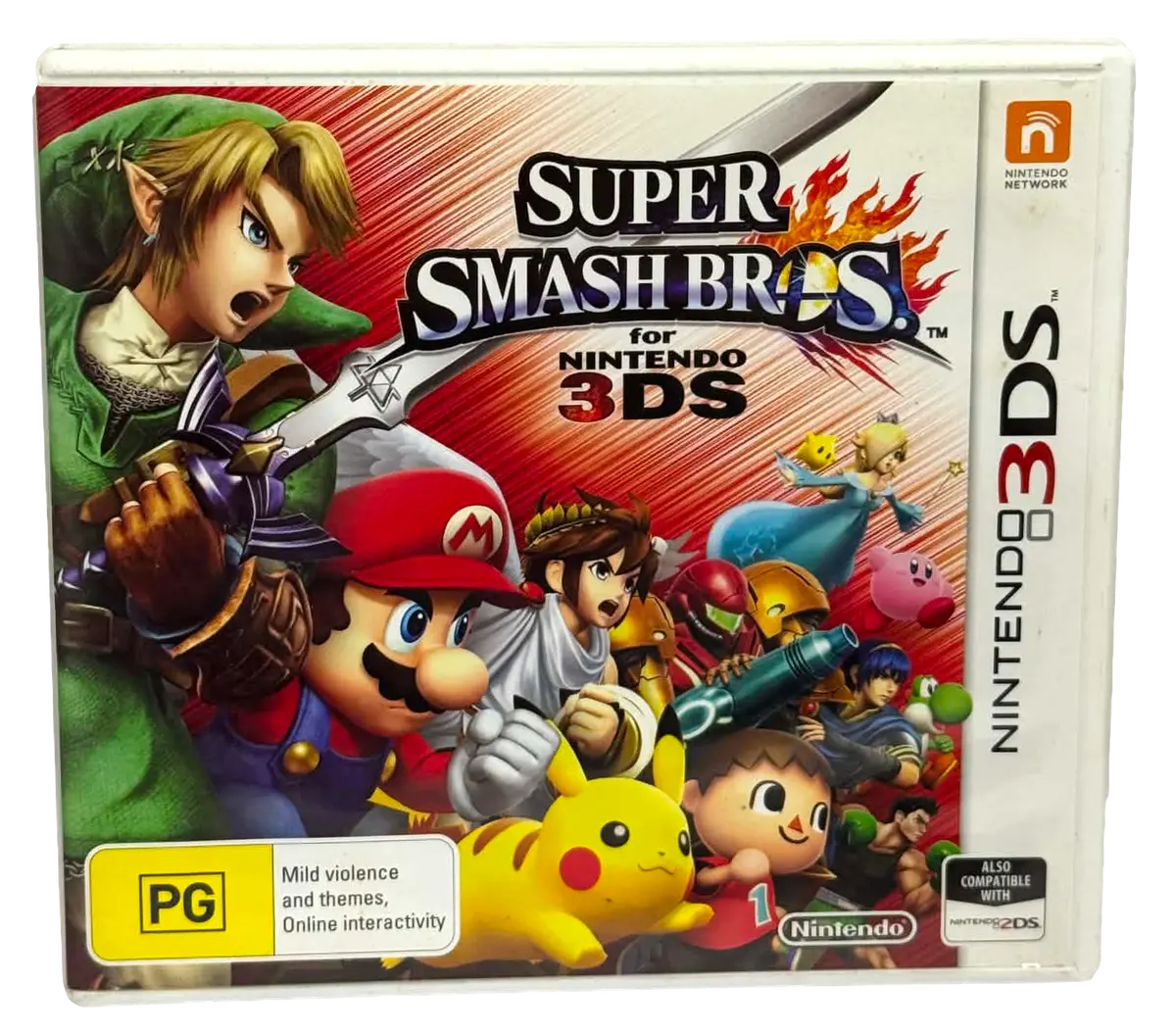 Super Smash Bros Nintendo 3Ds 2Ds Game *No Booklet* (Pre-Owned) 1