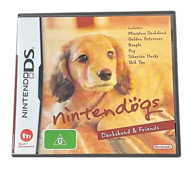 Nintendogs Dachshund And Friends Nintendo Ds Game *Complete* (Preowned) 1