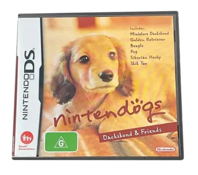 Nintendogs Dachshund And Friends Nintendo Ds Game *No Manual* (Preowned) 1