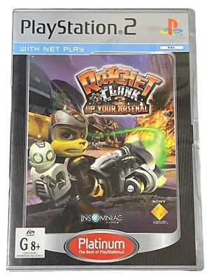 Ratchet And Clank 3 Up Your Arsenal Ps2 (Platinum) Pal *No Manual* (Preowned) 1