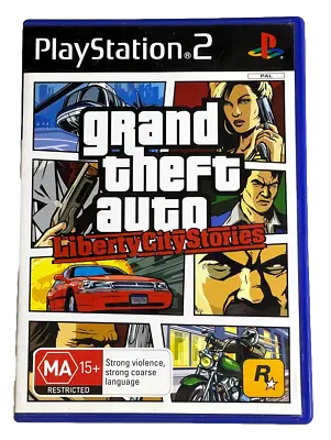 Grand Theft Auto Liberty City Stories Ps2 Pal *Manual No Map* (Preowned) 1