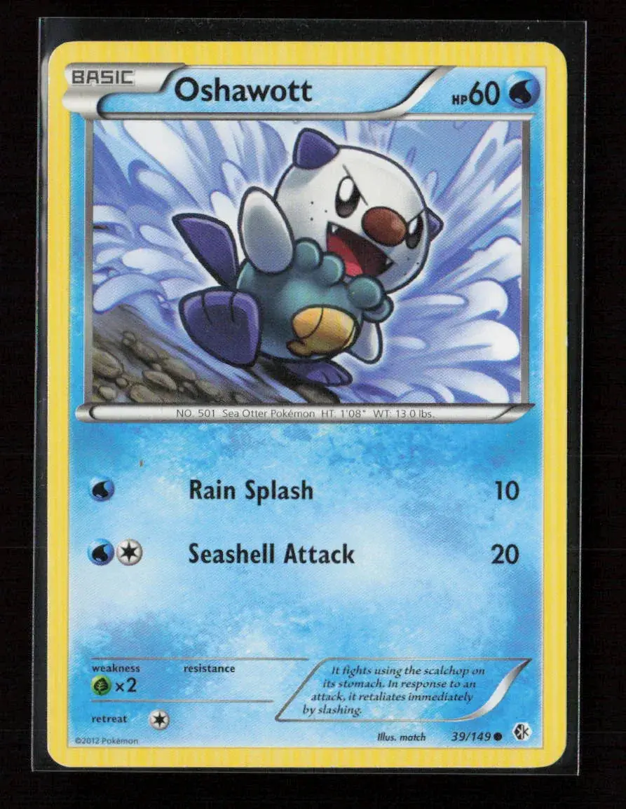 Oshawott Common Boundaries Crossed 39/149 Lp 1