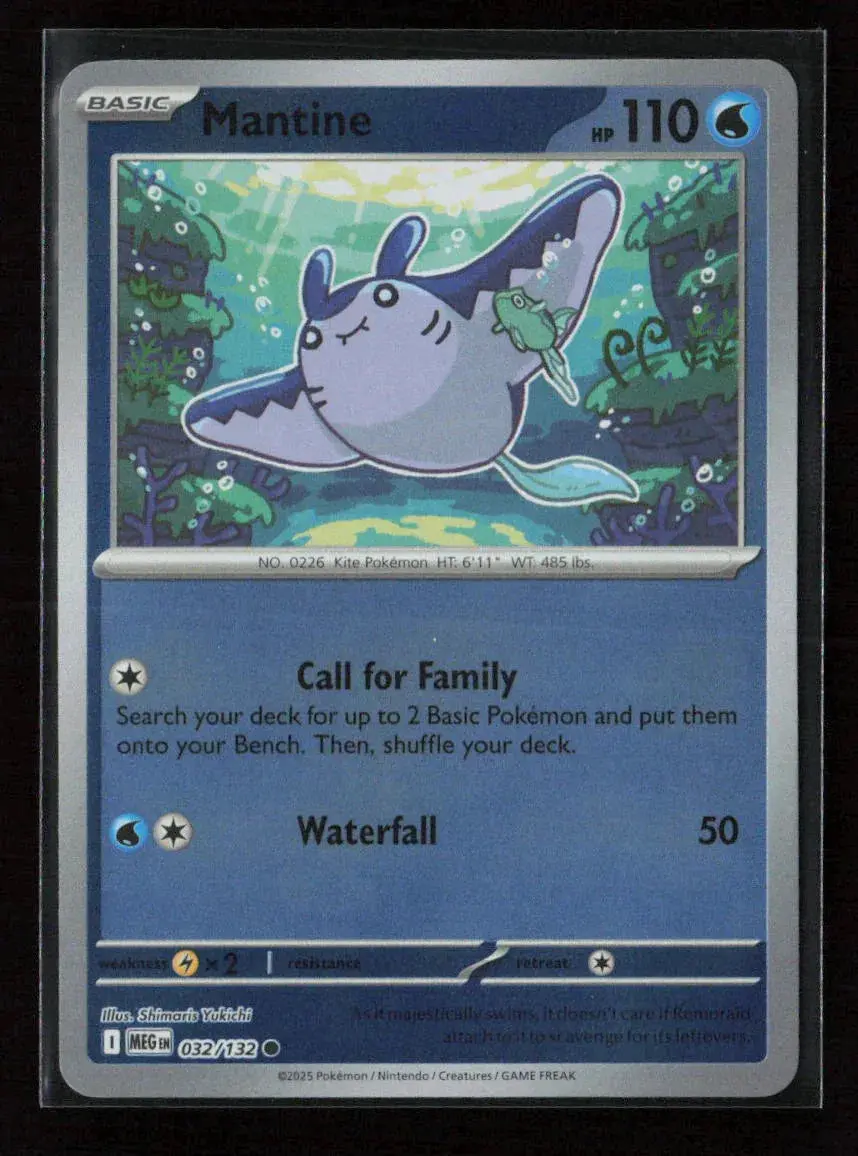 Mantine Common Me01: Mega Evolution 032/132 Nm 1
