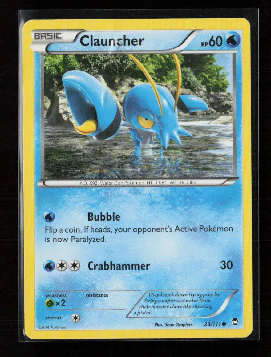 Clauncher Common Xy - Furious Fists 23/111 Lp 1