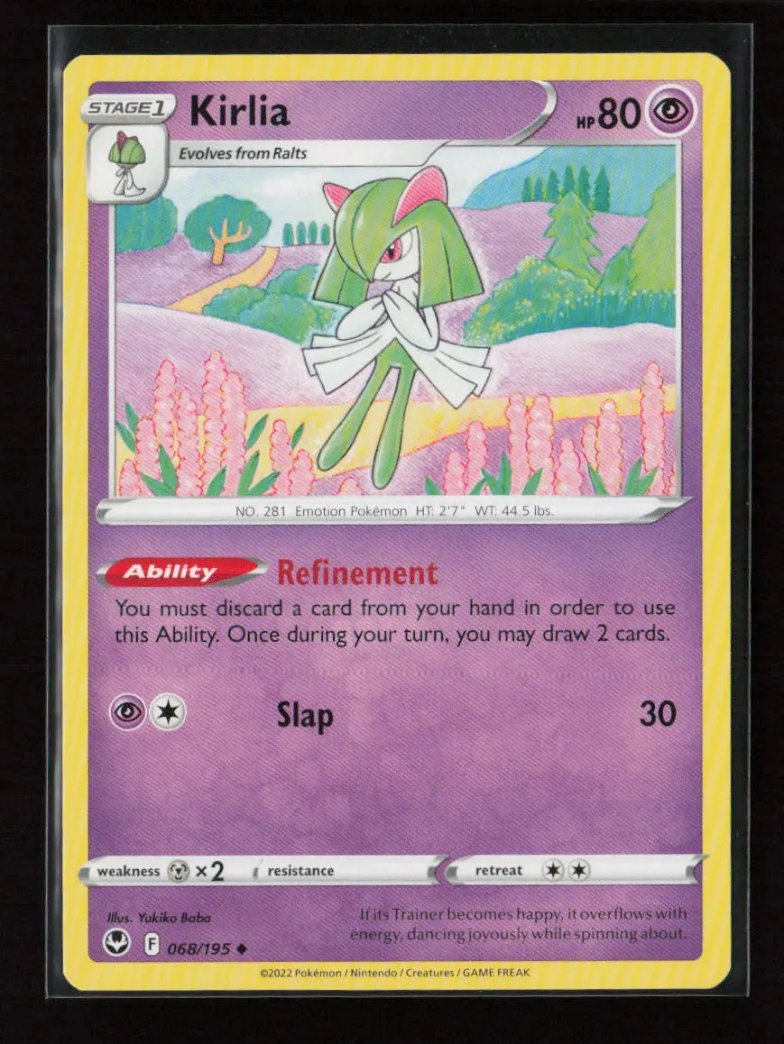 Kirlia Uncommon Swsh12: Silver Tempest 068/195 Nm 1