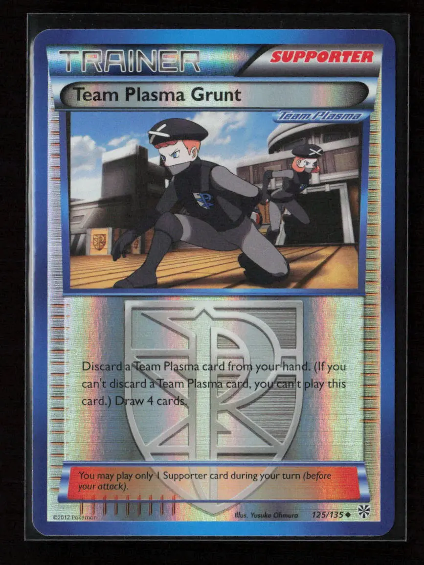Team Plasma Grunt (Team Plasma) Uncommon Plasma Storm 125/135 Nm 1