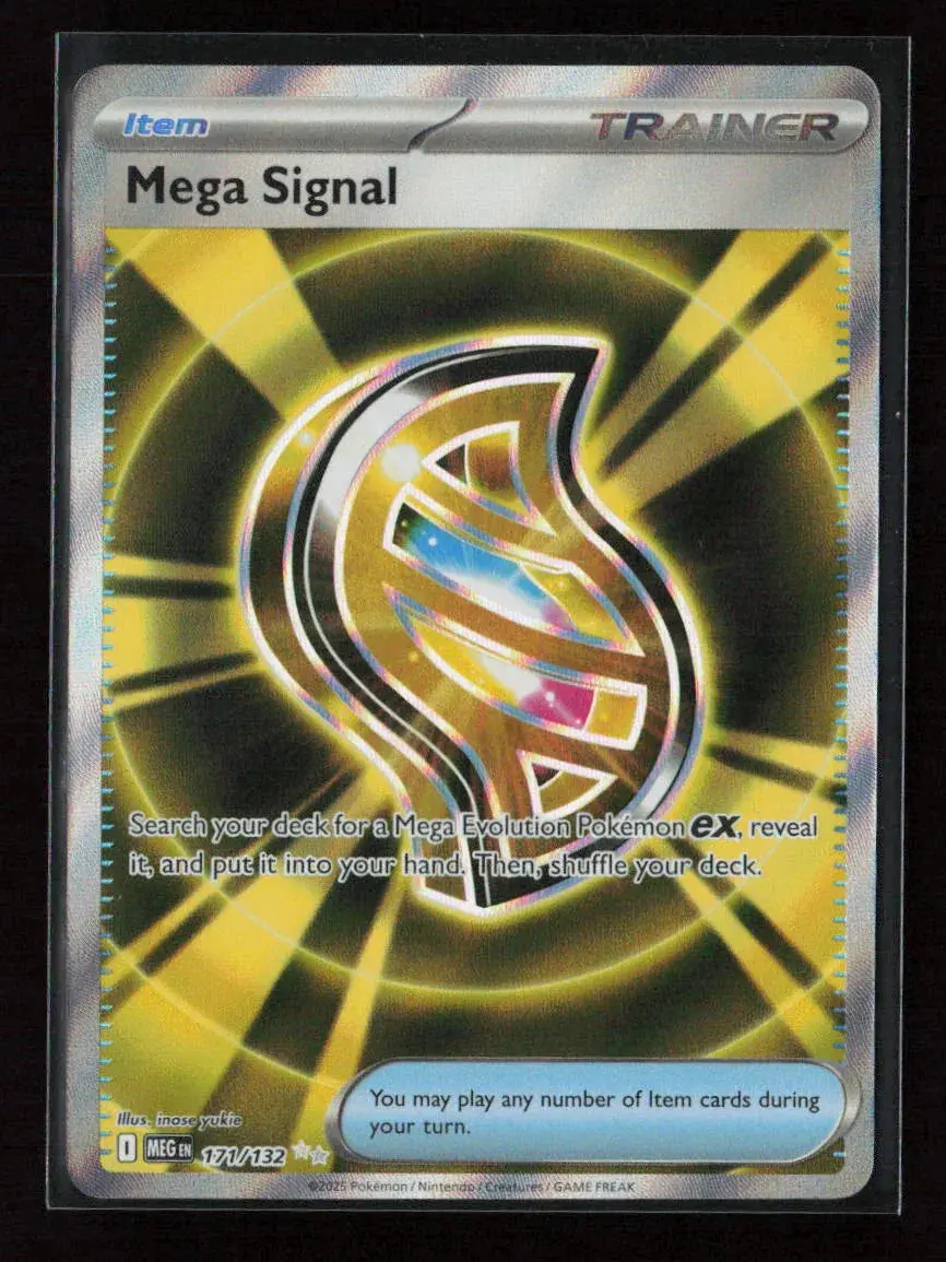 Mega Signal Ultra Rare Me01: Mega Evolution 171/132 Nm 1