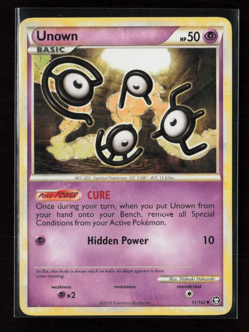 Unown Uncommon Triumphant 51/102 Lp 1