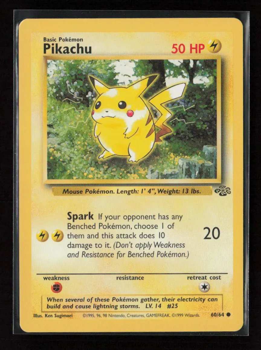 Pikachu Common Jungle 60/64 Nm 1