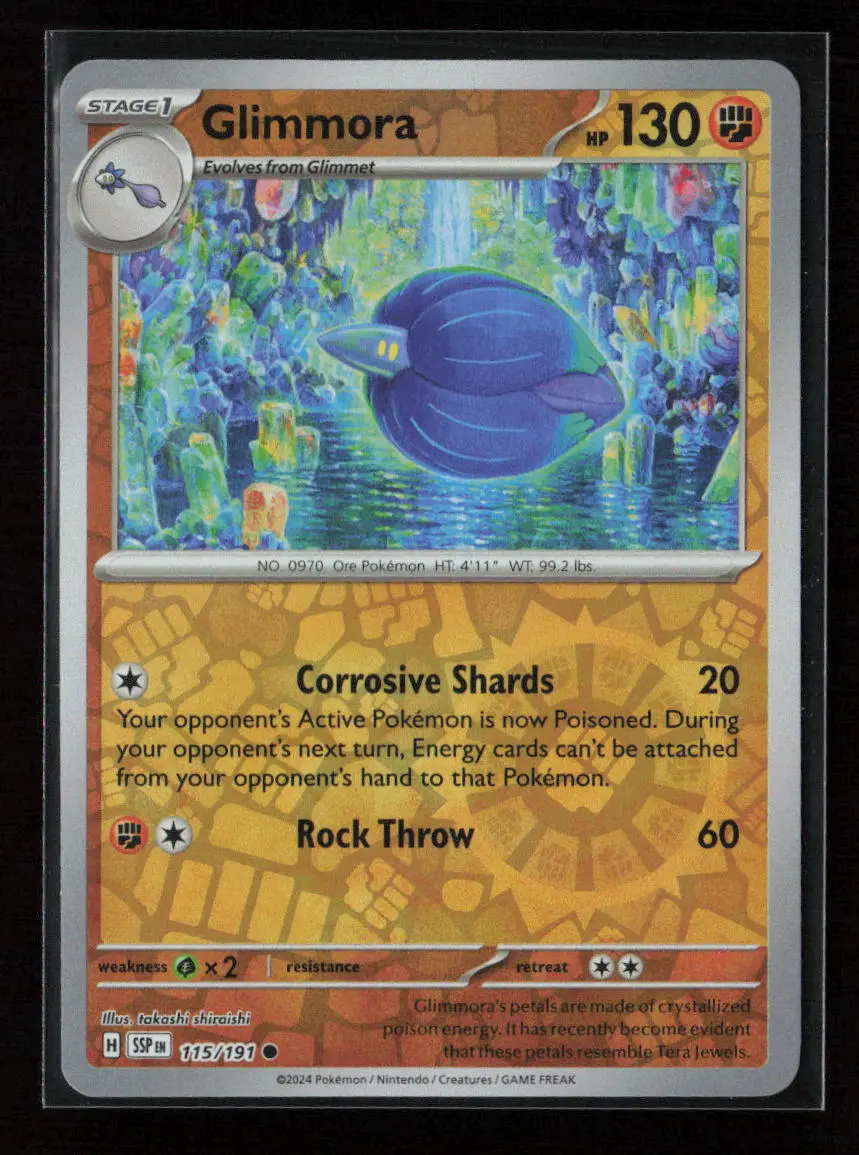 Glimmora Common Sv08: Surging Sparks 115/191 Nm 1