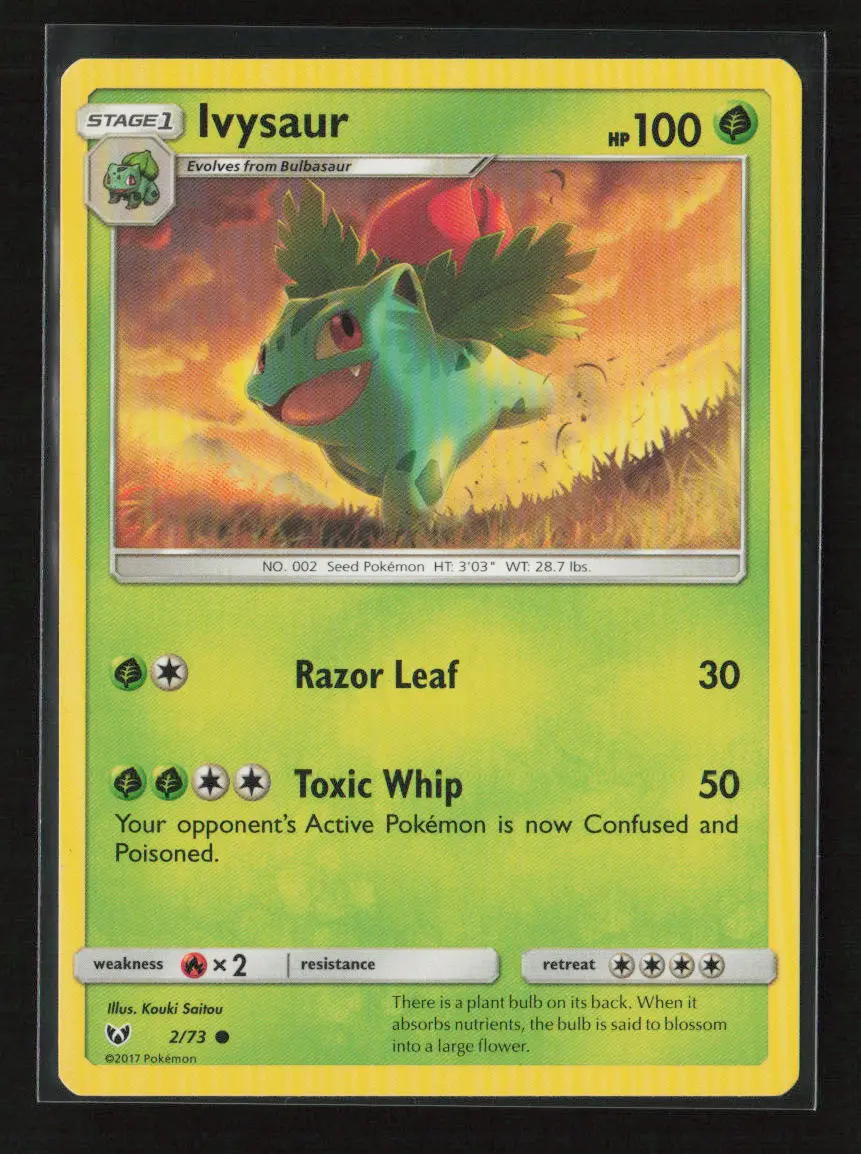 Ivysaur Common Shining Legends 2/73 Lp 1