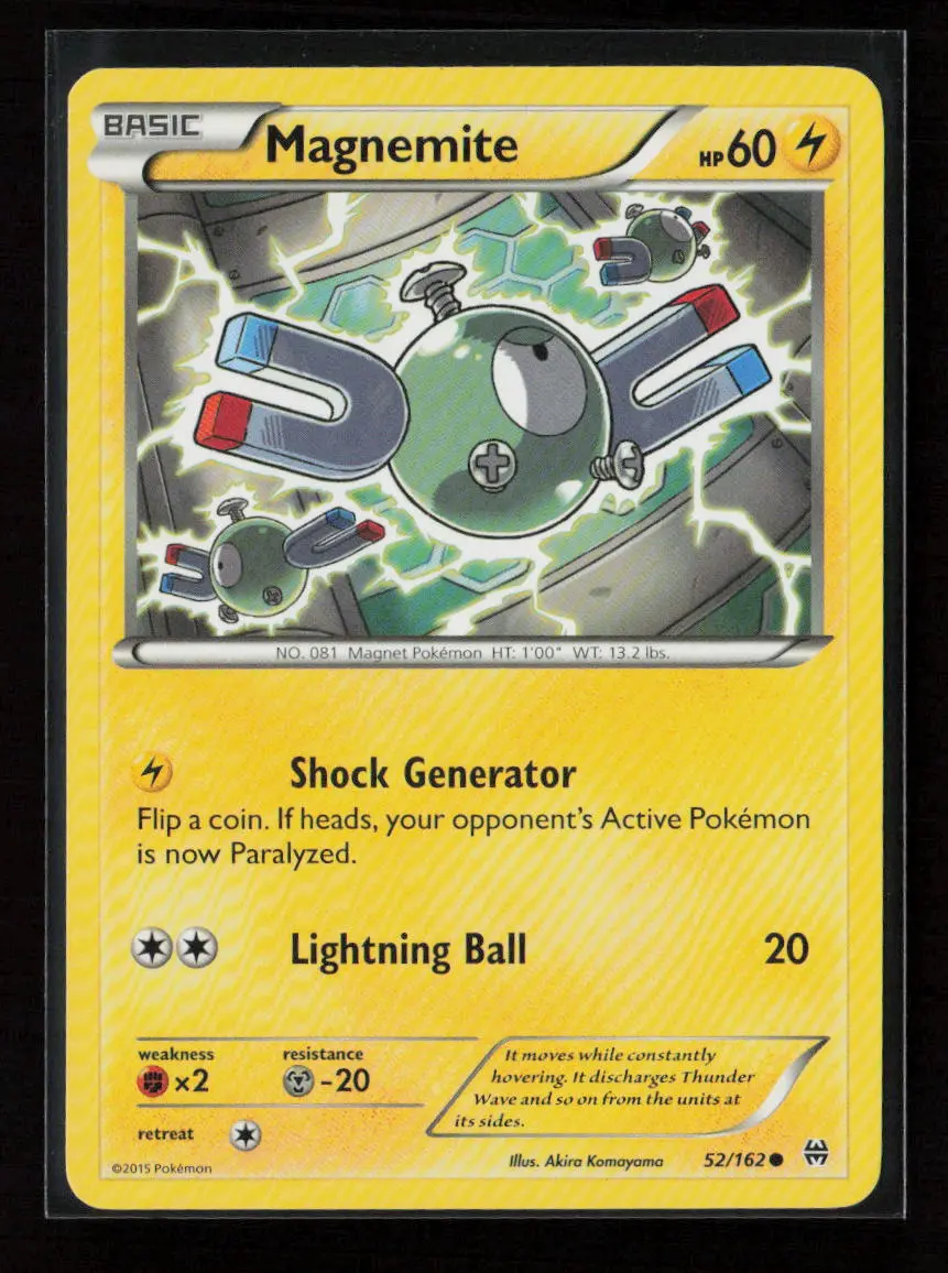 Magnemite (52) Common Xy - Breakthrough 52/162 Lp 1