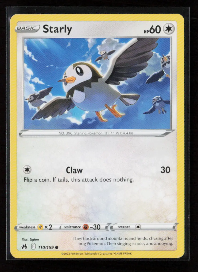 Starly Common Crown Zenith 110/159 Lp 1
