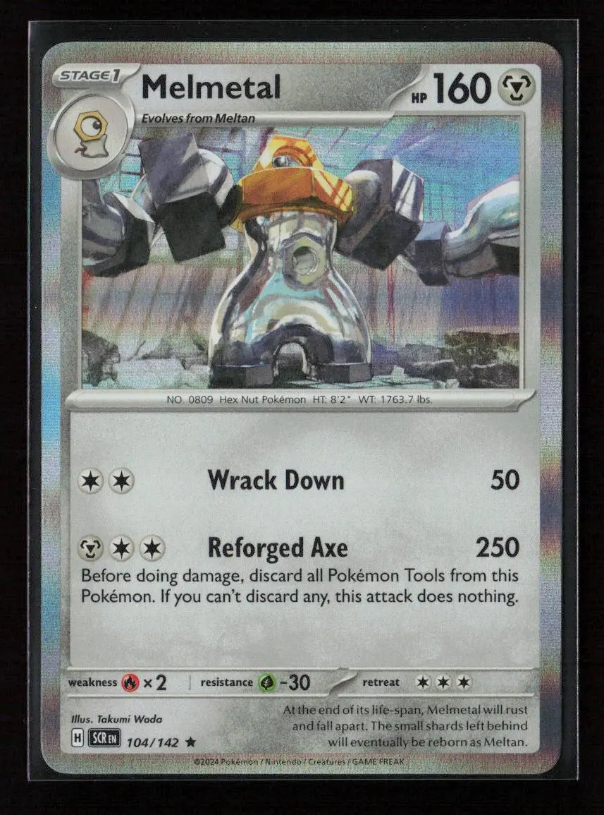 Melmetal Rare Sv07: Stellar Crown 104/142 Nm 1