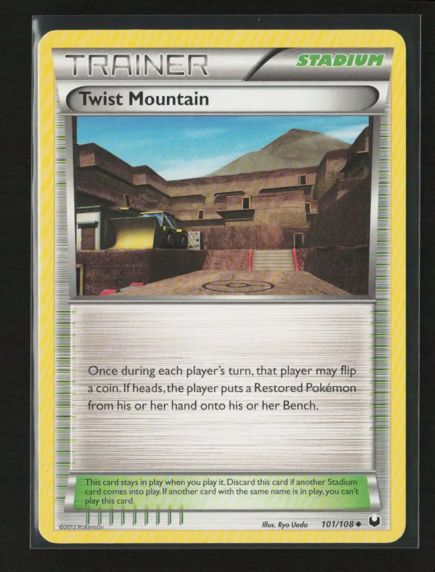 Twist Mountain Uncommon Dark Explorers 101/108 Nm 1