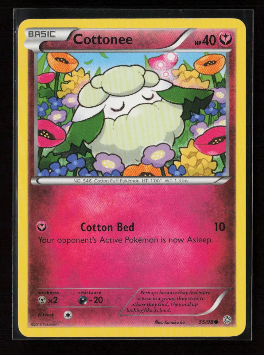 Cottonee Common Xy - Ancient Origins 55/98 Lp 1