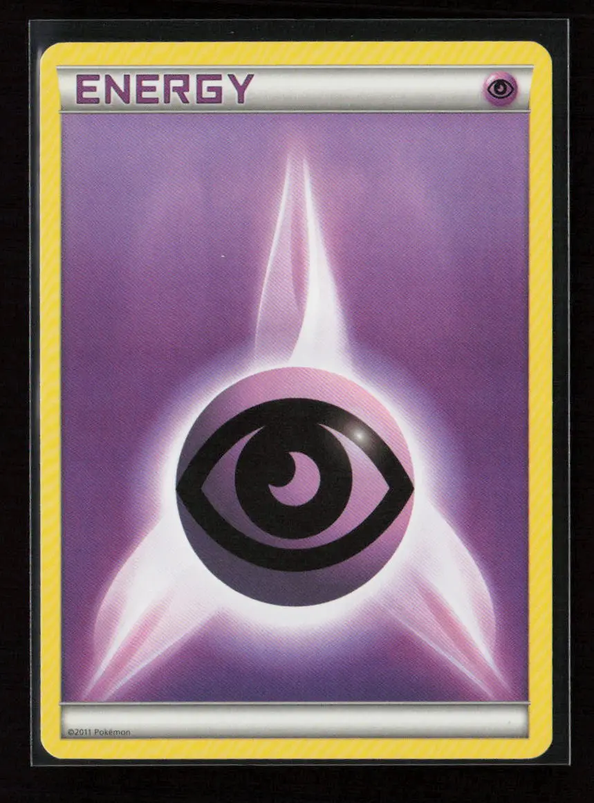 Psychic Energy (2011 Unnumbered) Promo League & Championship Cards Nm 1