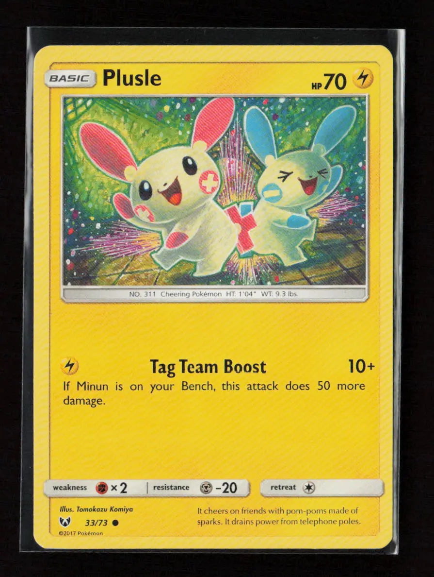 Plusle Common Shining Legends 33/73 Lp 1
