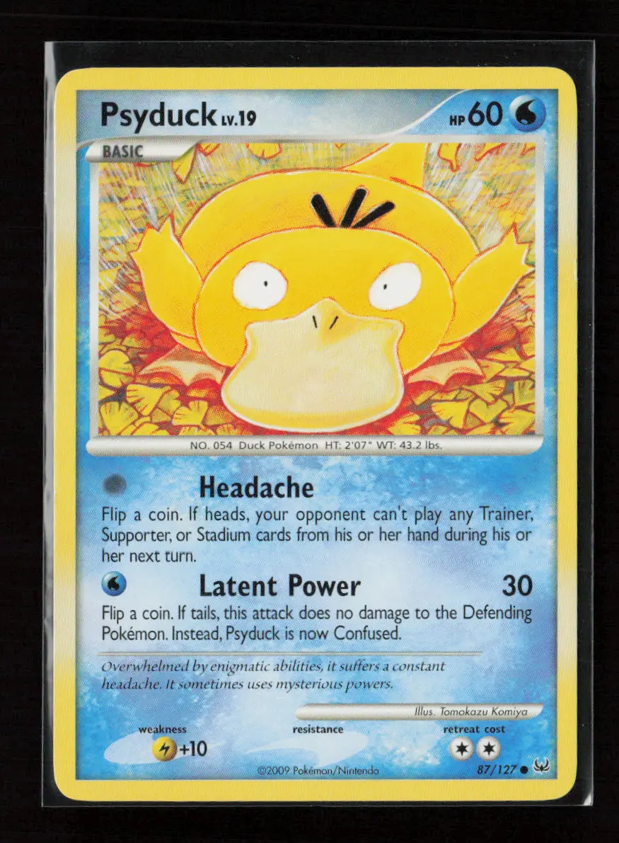 Psyduck Common Platinum 87/127 Lp 1