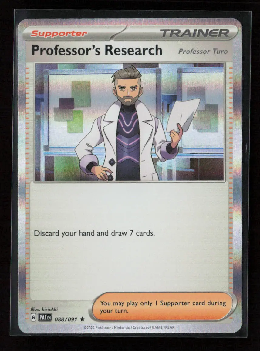 Professor's Research - Rare Sv01: Scarlet & Violet Base Set 190/198 Nm 1
