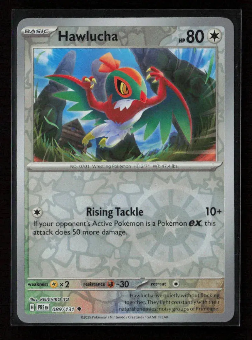 Hawlucha Uncommon Sv: Prismatic Evolutions 089/131 Nm 1